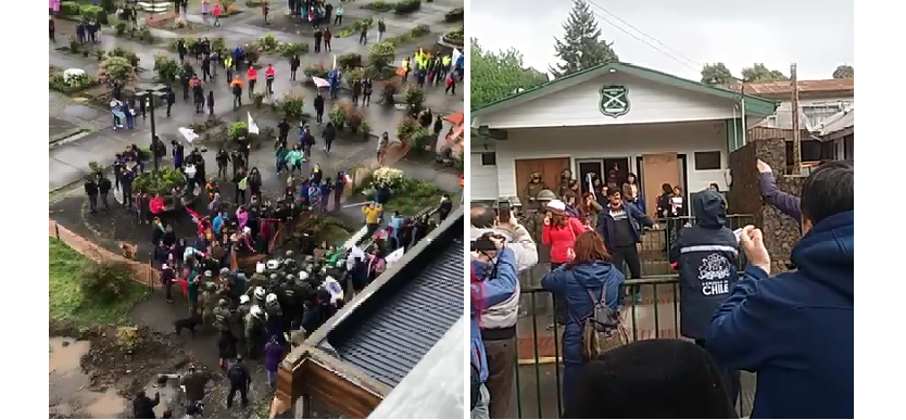 Denuncian detenciones de 6 activistas tras entrega de carta ciudadana en Puerto Montt