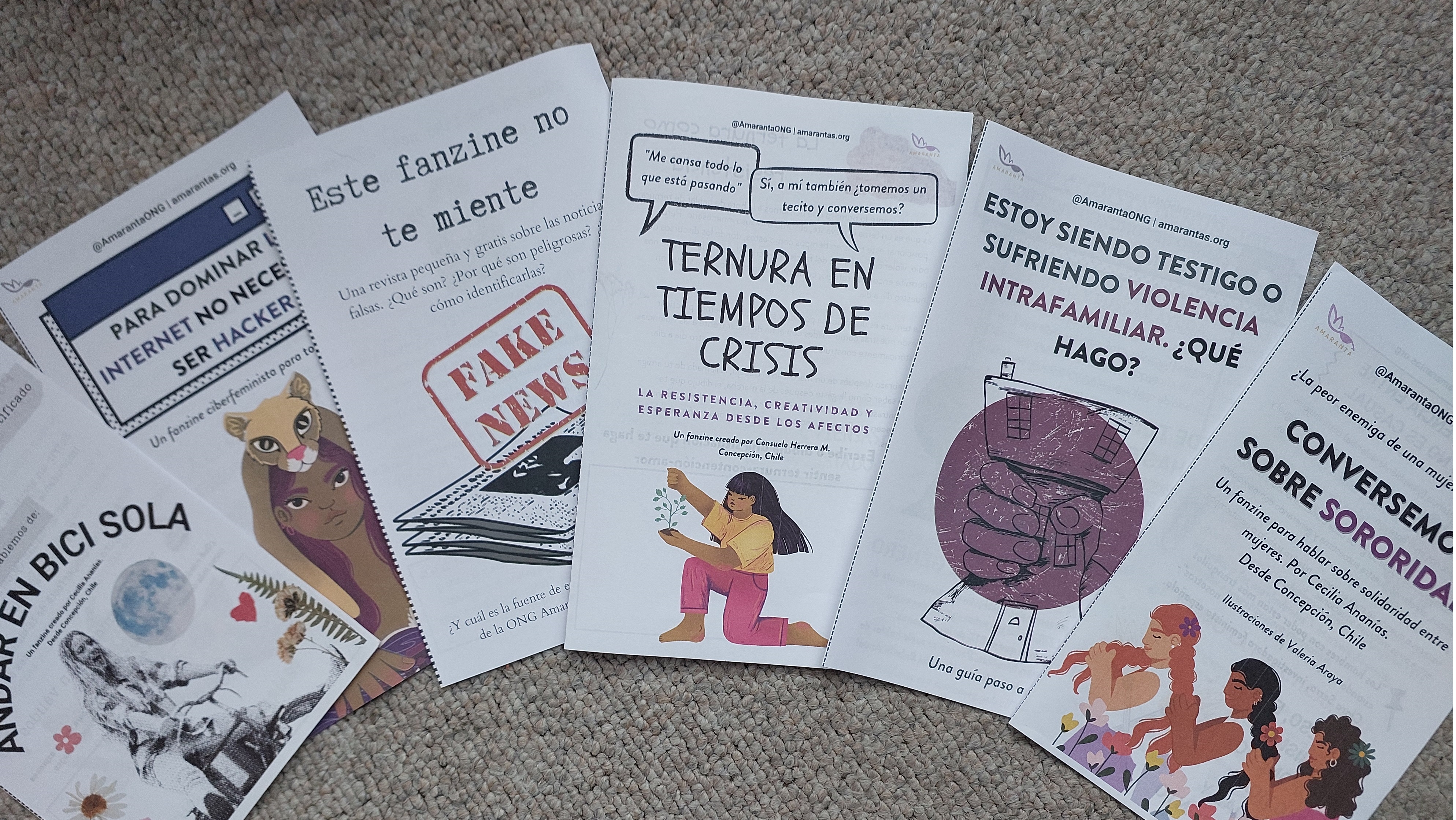 [Descarga] Todos nuestros fanzines de Amaranta actualizados